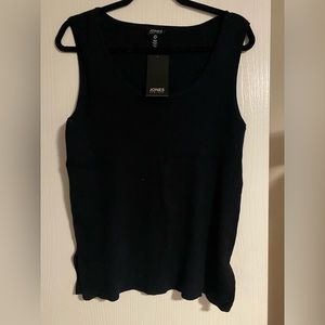 Black Ribbed Sweater like T